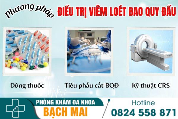 Nguyên nhân viêm loét bao quy đầu và phương pháp chữa trị hiệu quả 44 Phương pháp điều trị viêm loét bao quy đầu hiệu quả, nhanh khỏi