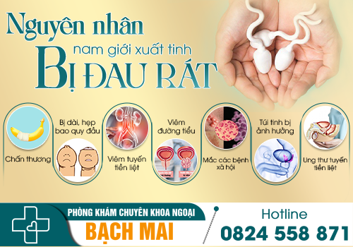 Xuất tinh bị đau rát do những nguyên nhân nào? 2