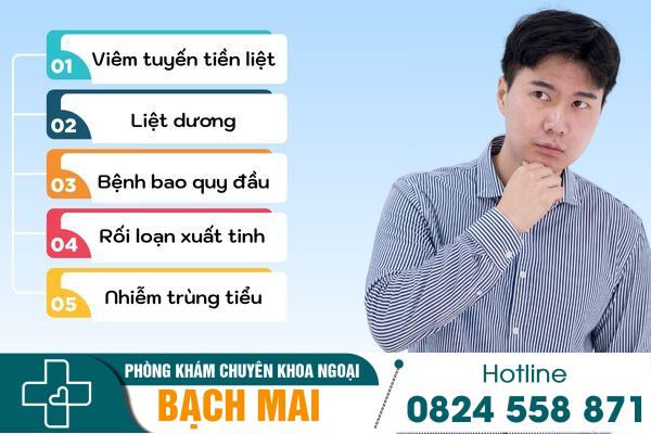 Bệnh dương vật phổ biến gây nguy hiểm cho nam giới 14 Bệnh dương vật phổ biến gây nguy hiểm cho phái mạnh