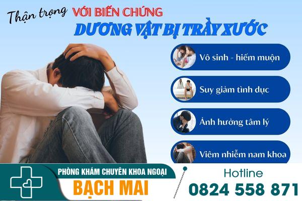 Nam giới nên làm gì khi dương vật bị trầy xước? 4 Trầy xước dương vật gây nhiều biến chứng nguy hiểm