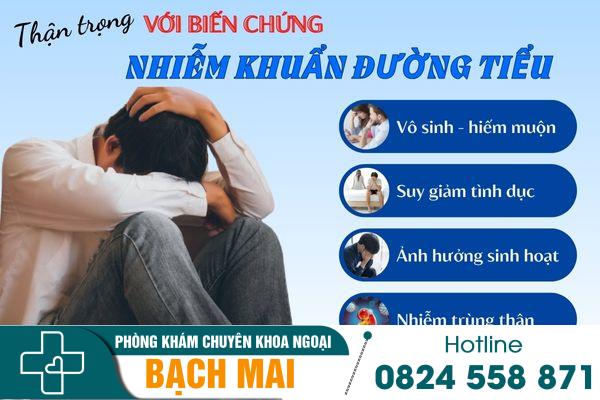 Nhiễm khuẩn đường tiểu: Nguyên nhân, dấu hiệu và cách điều trị hiệu quả 12 Cảnh báo biến chứng nhiễm khuẩn đường tiểu