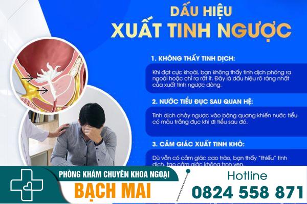Xuất tinh ngược dòng: Nguyên nhân và dấu hiệu nhận biết 4 Dấu hiệu nhận biết xuất tinh ngược dòng