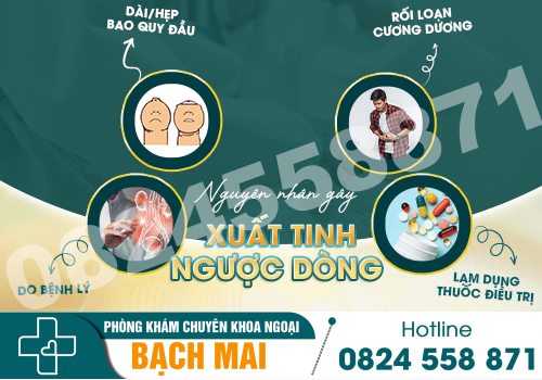 Tổng quan về hiện tượng xuất tinh ngược dòng 14 Nguyên nhân gây xuất tinh ngược dòng